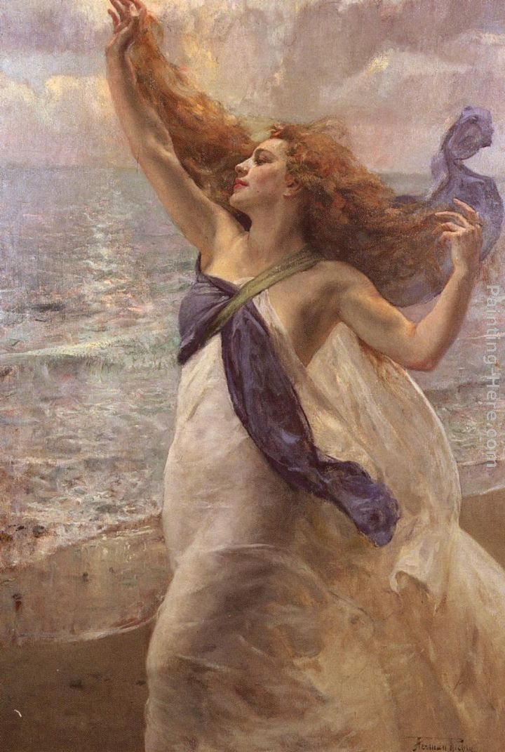 Hermann Jean Joseph Richir La Femme Au Voile